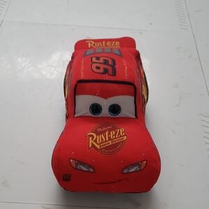 💕 ty Sparkle Hero Lighting McQueen Red Disney Pixar Plush Toy Car Stuffie